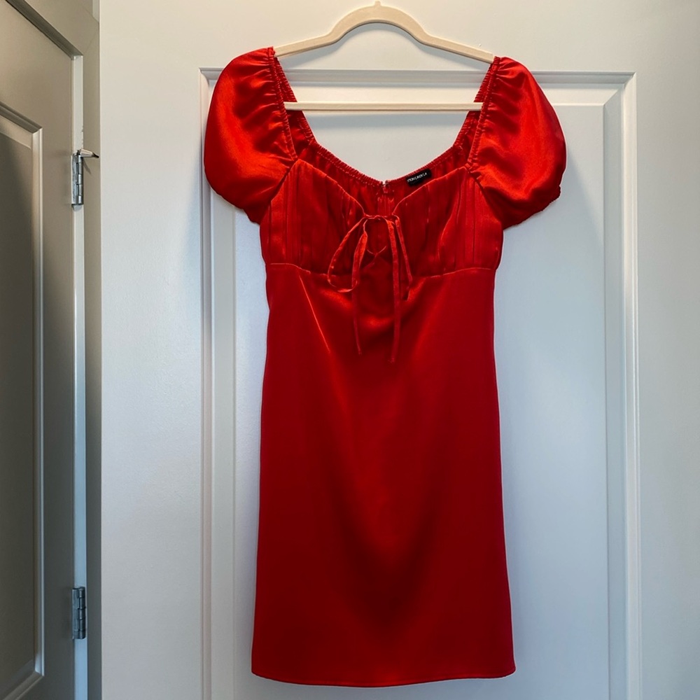 Puff Sleeve Cocktail Dress